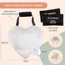 MOYOAMA Open Heart Surgery Pillow for Heart Surgery Recovery Gifts - After Bypass Surgery Must Haves, Gifts for Chest Surgery Recovery, Seatbelt Pillows for Post-Surgery, Shock Absorbing Chest Pillow