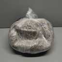 NOYAL Round Hooded Donut Dog Bed for Small & Medium Pets - Plush Fluffy Anti-Anxiety Cat Cave Bed with Cover (Small 19.6'', Brown)