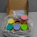 KeaBabies 12pk 4oz Glass Baby Food Containers with Lids - Leak-Proof, Microwavable Small Glass Jars, Baby Purees & Toddler Snack Storage Containers, BPA-Free, Dishwasher & Freezer Safe (Kea)