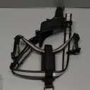 Light Up Dog Harness Rechargeable with Power Display, LED Dog Harness RGB 3 Light Modes & Reflective, Type-C Safety Vest for Small Medium Large Dogs for Night Walking, Camping, L