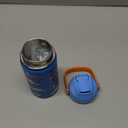 Kids Water Bottle 14oz with Silicone Straw Lid - Insulated Toddler Water Bottle Stainless Steel Keeps Cold 24H, Leak Proof & Cars Trucks Prints Design | Custom Name Tag for School, Daycare, Travel