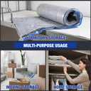 XX-Jumbo Size 48''X88'' Vacuum Storage Space Bags Extra Large for Blanket, Bedding, Comforters, Carpet, Sofa Pad Mattress, Pump Not Included (2 Pack)