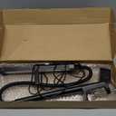 LED Desk Lamp with Clamp, Eye-Caring Clip on Lights for Home Office, 3 Modes 10 Brightness, Long Flexible Goose-Neck, Metal, Swing Arm Architect Task Table Lamps with USB Adapter, Black