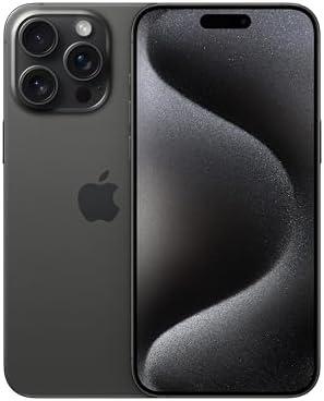 Apple iPhone 15 Pro Max, 512GB, Black Titanium - Unlocked