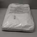 LANE LINEN Eco Friendly 100% Organic Cotton Queen Sheet Set, Soft & Comfy Fully Elasticized 15" Deep Pocket Bed Sheets, Low Pill Naturally Cooling Machine Wash Sbanas Queen- White Bed Sheets (01: Pure White)
