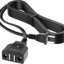 028372 Deep Fryer Breakaway Power Cord Fits for Waring Deep Fryer DF175 DF250 DF280,Deep Fryer Replacement Part