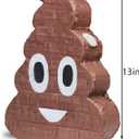 Poop Pinata Funny Kids Birthday Fiesta Decorations Party Favors for Birthday Anniversary Celebration Cinco de Mayo Fiesta Supplies