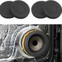 4PCS Speaker Foam Rings Kit,3-Size 6" 6.5" 6.75" Speaker Gasket for Enhanced Bass & Noise Reduction,Self-Adhesive Car Audio Foam Rings Car Accessories for Most Vehicles