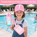 7th Birthday Gifts for Girls, 7 Year Old Girl Birthday Gifts, Best Gifts for 7 Year Old Girls Trendy 2026 Water Bottle, Cap, Bag, 7 Birthday Decorations for Daughter Niece, Things for 7 Years Old Kids