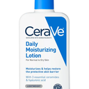 CeraVe Daily Moisturizing Lotion for Dry Skin, Body Lotion & Face Moisturizer with Hyaluronic Acid and Ceramides, Daily Moisturizer, Fragrance Free, OilFree, 19 Ounce
