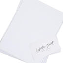 Juvale Printable Business Cards for Self Adhesive Sleeves (3.75x2.36 in, 50 Sheets/500 Pieces) Pack of 12