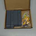 5 Pairs 2 Inch French Cleat Picture Hangers, Picture Hanger French Cleat Hanger, Mirror Brackets Clips for Wall Mounting Hardware, Pictures Mirror Frame Hanging Kit