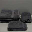 Utopia Towels 8 Piece Premium Towel Set, 2 Bath, 2 Hand, and 4 Wash Cloths, 600 GSM 100% Ring Spun Cotton, Highly Absorbent Towels for Bathroom, Gym, Hotel, and Spa, Grey
