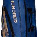 HUNDRED Cosmogear Badminton Kit-bag (Size: Large) | Double Zipper | Bag with Front Zipper Pocket | Material: Polyester| Padded Back Straps | Easy-Carry Handle, One Size