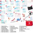 First Aid Kit 230 piece, Waterproof, for Indoor and Outdoor