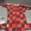 Yeapeeto Dog Onesie Surgery Recovery Suit for Large Medium Bodysuit Dogs Pajamas PJS Full Body for Shedding, Prevent Licking, Wound Protection, Cone Alternative (Xmas Red, 4X-Large (Pack of 1))