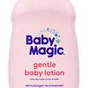 Baby Magic Gentle Baby Lotion, Original Baby Scent, Helps Comfort & Relax Before Bedtime, Vitamin Enhanced, Dermatologist Recommended, Hypoallergenic, Free of Parabens, 30 Fl Oz (1 Pack)