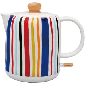 1.0-Liter Ceramic Electric Kettle, 1000W Rapid Boil, Tea Kettles Pot & Hot Water Boiler For Coffee & Tea, Teapot Auto Shut-Off, Boil-Dry Protection (A19)