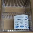 STORi Stackable Clear Plastic CD Organizer with Rubber Feet | Rectangular Jewel Cases Holder Perfect for Theatre Room | Holds up to 30 CD Cases | Made in USA