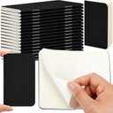 Outus 15 Pcs Mini Pocket Notebook 2.5" x 4" Small Journal Kraft Paper Notepads Bulk Softcover Pocket Notepad Memo Diary Subject Notebooks for Traveler Worker(Black,Blank Style)