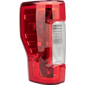 Left Driver Side Rear Tail Light Assembly Compatible With 2017-2019 Ford F-250 F-350 Super Duty Tail Light Rear Brake Lamps Replacement Taillights (w/o Blind Spot) (w/o LED)