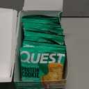 Quest Nutrition White Chocolate Macadamia Protein Cookie, 15g Protein, 1g Sugar, 2g Net Carbs, Keto Friendly, High Protein, Low Carb; 12 Count (BB: 10/23/26)