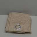 YoungsTex Burlap Linen 100% Blackout Curtains for Bedroom 54 Inch Length, Taupe Full Room Darkening Drapes Grommet Thermal Insulated for Living Room Windows, 2 Panels, 52 X 54 Inch