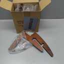 MAONAME Wood Plate Stand for Display, 6.5 Inch Plate Holder, Wooden Plates Display Stand, Wooden Easel Frame Holder for Large Deep Platters and Dishes