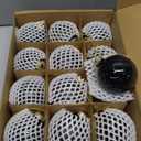 Jenaai 12 Pcs 2.36 Inch Black Glass Christmas Ball Ornaments Vintage Christmas Tree Decorations Mercury Glass Hanging Ornaments for Xmas Trees Party Garland DIY Craft Holiday Supplies