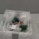 Set of 4 Christmas Lighted Gift Boxes, Pre-lit Light up Present Set with Different Sizes for Holiday Indoor Outdoor Decorations - Battery Operated (Warm White)