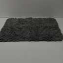 OLANLY Bathroom Rugs 30x20, Extra Soft Absorbent Chenille Bath Rugs, Rubber Backing Quick Dry, Machine Washable Bath Mats for Bathroom Floor, Tub and Shower, Home Decor Accessories, Grey