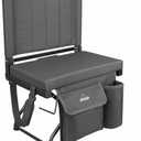APEXUP Stadium Seat with Back Support + Microfiber Travel Gym Towel (48“×24")
