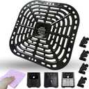 6QT Air Fryer Replacement Grate for Instants Pot Vortex Plus 6QT XL Air Fryer, Premium Grill Pan Crisper Plate Tray Rack Grid Shelf for Instants 6QT 5.7QT, Dishwasher Safe, Nonstick