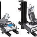 Hikig 2 Set The Desk Mount for The Flight Sim Game Joystick, Throttle and Hotas Systems Compatible with Logitech X56, X52, X52 Pro, Thrustmaster T-Flight Hotas,Thrustmaster T.16000M, Thrustmaster TCA