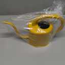 Watering Can, Stainless Steel Watering Can for Indoor & Outdoor Plants, 1L/35oz Long Spout Water Can with Handle, Rust-Proof Plant Watering Pot for House Plants, Garden Flowers (Yellow)