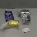 PUR Plus Horizontal Faucet Mount Filtration System with 3-in-1 Lead Reducing Filter, Water Filter for Sink, Lasts 100 Gallons, Compatible with Sinks with External Aerators, Metallic Grey