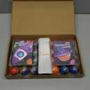 28 Pack Galaxy Slime Eggs Easter Basket Stuffers Easter Eggs Toys for Kids Boys Girls Non-Sticky Stress Relief Fidget Toys Easter Gifts for Classroom Exchange Slime Egg Ball Party Favors