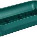 FloraCraft Plastic Design Bowl 2.2 Inch x 10.5 Inch Green