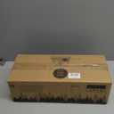 RICHER HOUSE 5 Set Floating Shelves for Wall Decor, Wall Mounted Book Shelf, Nursery Shelves Picture Ledge Shelf with Lip for Storage, Bedroom, Living Room, Bathroom - Oak