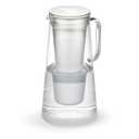 LifeStraw Home Water Filter Pitcher, 10-Cup, White, BPA Free Designed for Everyday Protection Against Bacteria, parasites, microplastics, Lead, Mercury, PFAS and a Variety of Chemicals