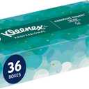 Kleenex Professional Facial Tissue, Bulk (21400), 2-Ply, White, Flat Boxed Format, Designed for Business (100 Tissues/Box, 36 Boxes, 3,600 Sheets/Case) (100 Count (Pack of 36), Box Color: Teal)