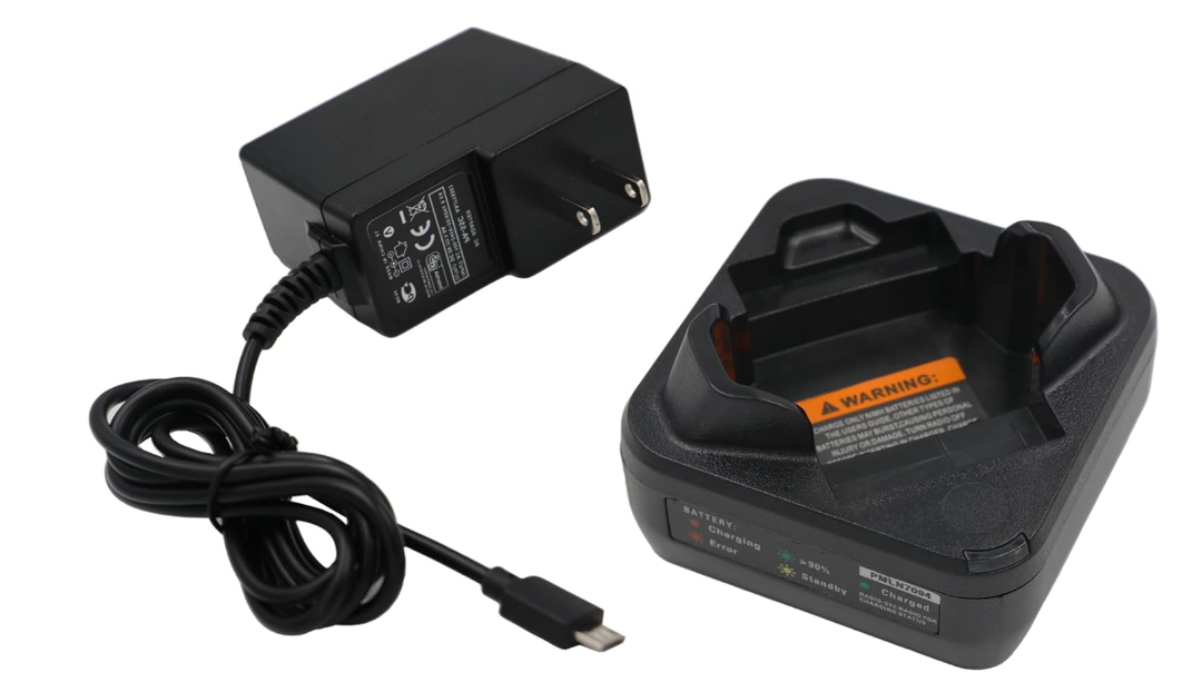 BT90 Battery Charger Compatible with Motorola SL300 DLR1060 DLR1020 BT60 SNN5819B HKNN4014A HKNN4013B CLP1010 Radio PMLN7109A Charger