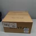 Rustic Caged Ceiling Fans with Lights and Remote, Vintage Horse & Western Cowboy Design, Black Low Profile Flush Mount Fandelier or Chandelier for Cabin, Man Cave, Bar, Farmhouse Bedroom, Dining Room