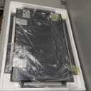 20" x 30" Wall Mirror for Living Room Decor, Irregular Black Mirror with Metal Frame, Elegant Decorative Mirror for Entrance, Dining Room, Home Office