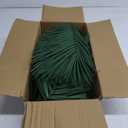 Jutom 100 Pcs 25 Inch Artificial Palm Leaves Decor Large Tropical Faux Plants Plastic Fronds Fake Palm Branches Tree Leaves for Sunday Tree Vase Jungle Beach Party Wedding Decoration