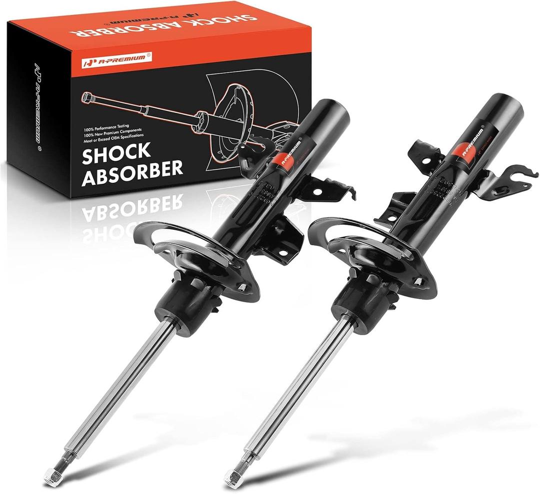 A-Premium Front Shock Absorber Strut Assembly Compatible with Jeep Cherokee 2014 2015 2016 2017 2018, 2.4L, 2-PC Set