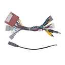 16pin Car Radio Stereo Power Retrofit Wiring Harness Adapter fits for Mazda CX-7 CX-9 2007-2015 Support Factory Bose Amplifier and Backup Camera