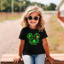 Family Halloween Shirts Pumpkin Family T Shirt Spooky Season Halloween Family Costumes Tee Top (Black)