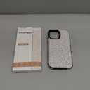 HAOPINSH for iPhone 16 Pro Max Case Wallet with Card Holder, White Leopard Cheetah Pattern Back Flip Folio PU Leather Kickstand Card Slots Case for Women Girls, Double Magnetic Clasp Shockproof 6.9"