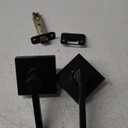 Schlage F10 LAT 622 COL Latitude Collins Passage Lever for Interior Hall and Closet, Matte Black